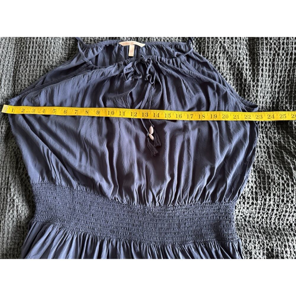 Victoria’s Secret Vintage Mini Dress Festival Y2K Navy Adjustable XL - Picture 8 of 9